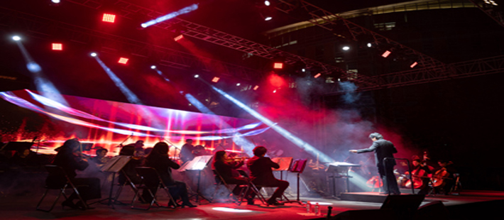 당현천 벚꽃음악회 사진1