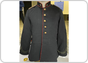 보병 부위 예복 및 상복(황석) : 등록문화유산 제543-7호