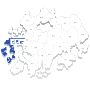 신안군 지도