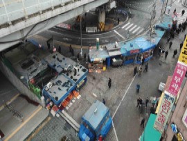 석계역 거리가게 정비 전